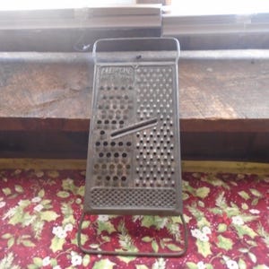All In One Cheese Vegetable Grater Vintage Farmhouse Decor