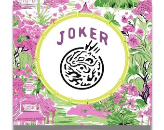 24 Mahjong Cocktail Paper Napkins