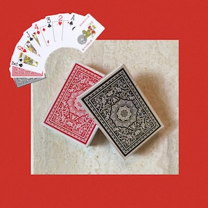 2 Decks Jumbo Playing Cards Waterproof