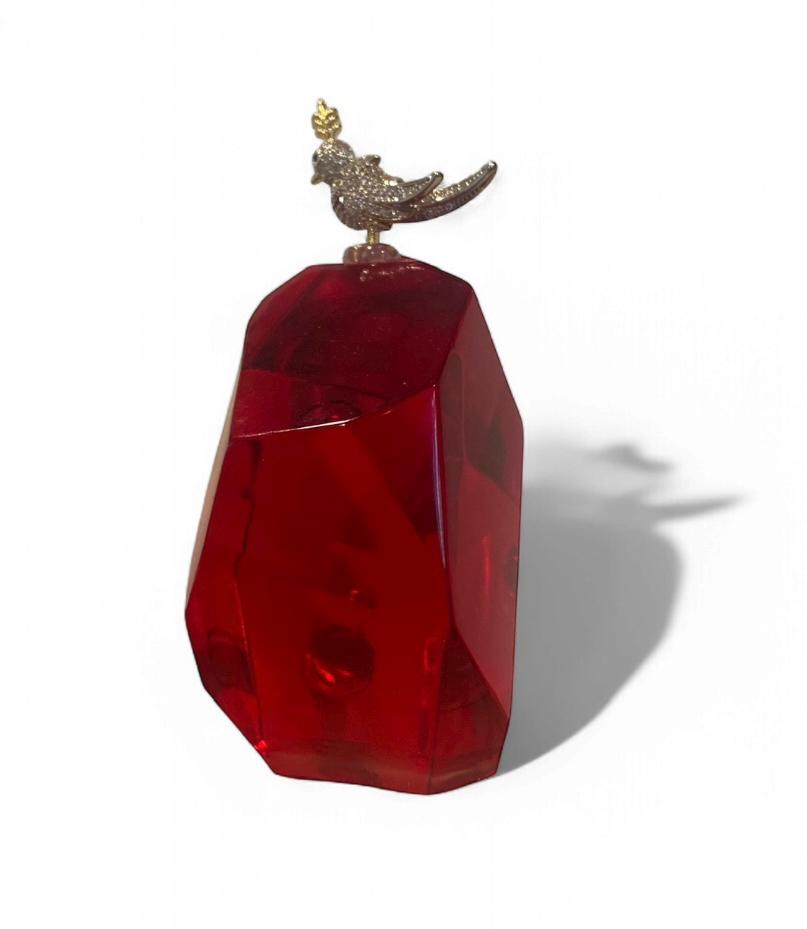 Bird On A Rock Resin Sculpture