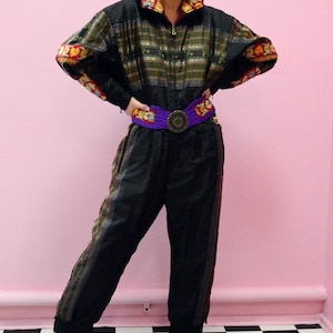 Rare BOGNER Vintage Embroidered One Piece Winter Suit