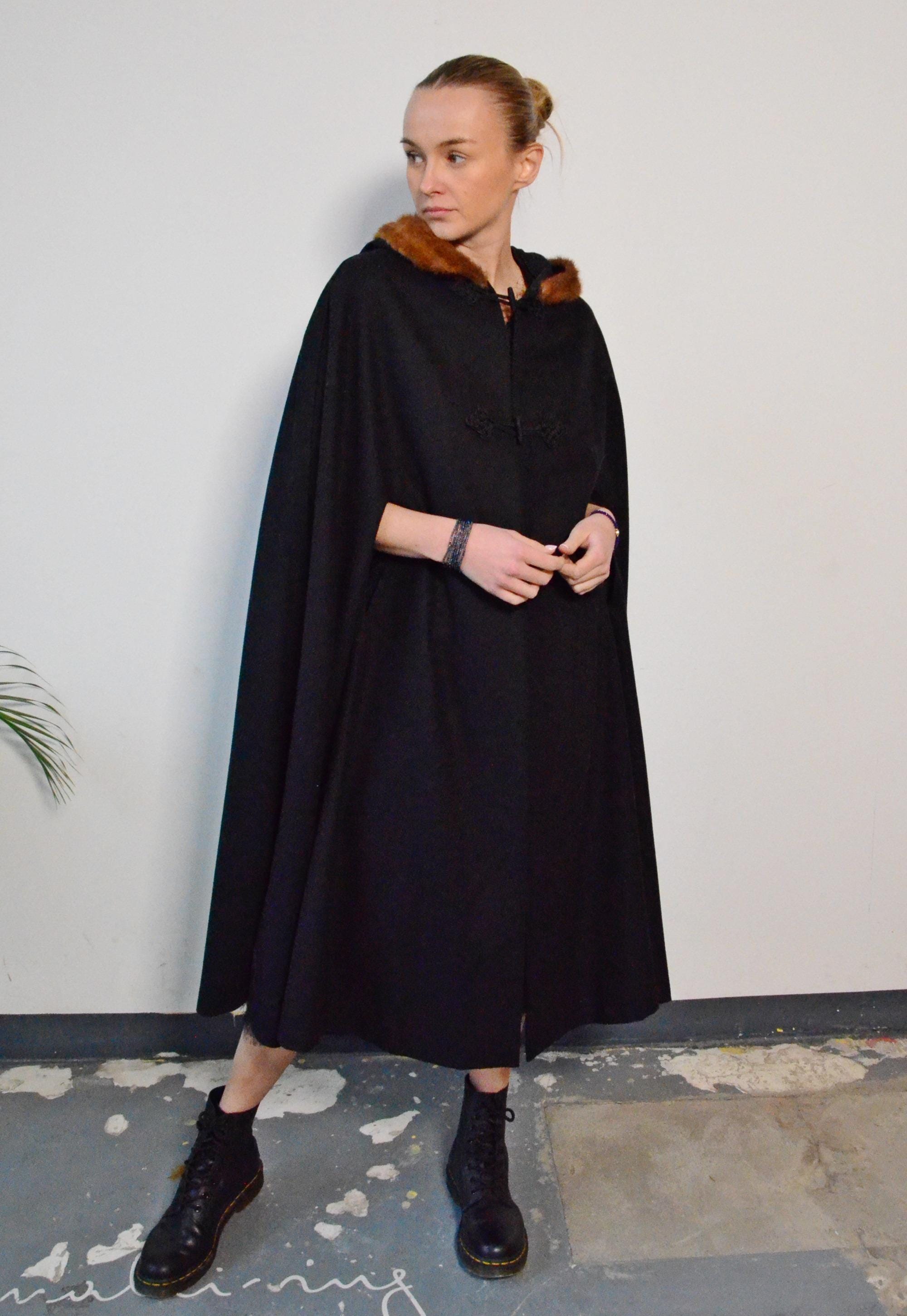 Vintage 80s Cape Coat - Etsy Vintage 80s Cape Coat - Etsy