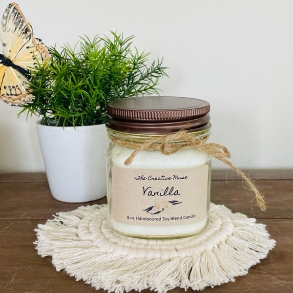 Mason Jar Candle Etsy