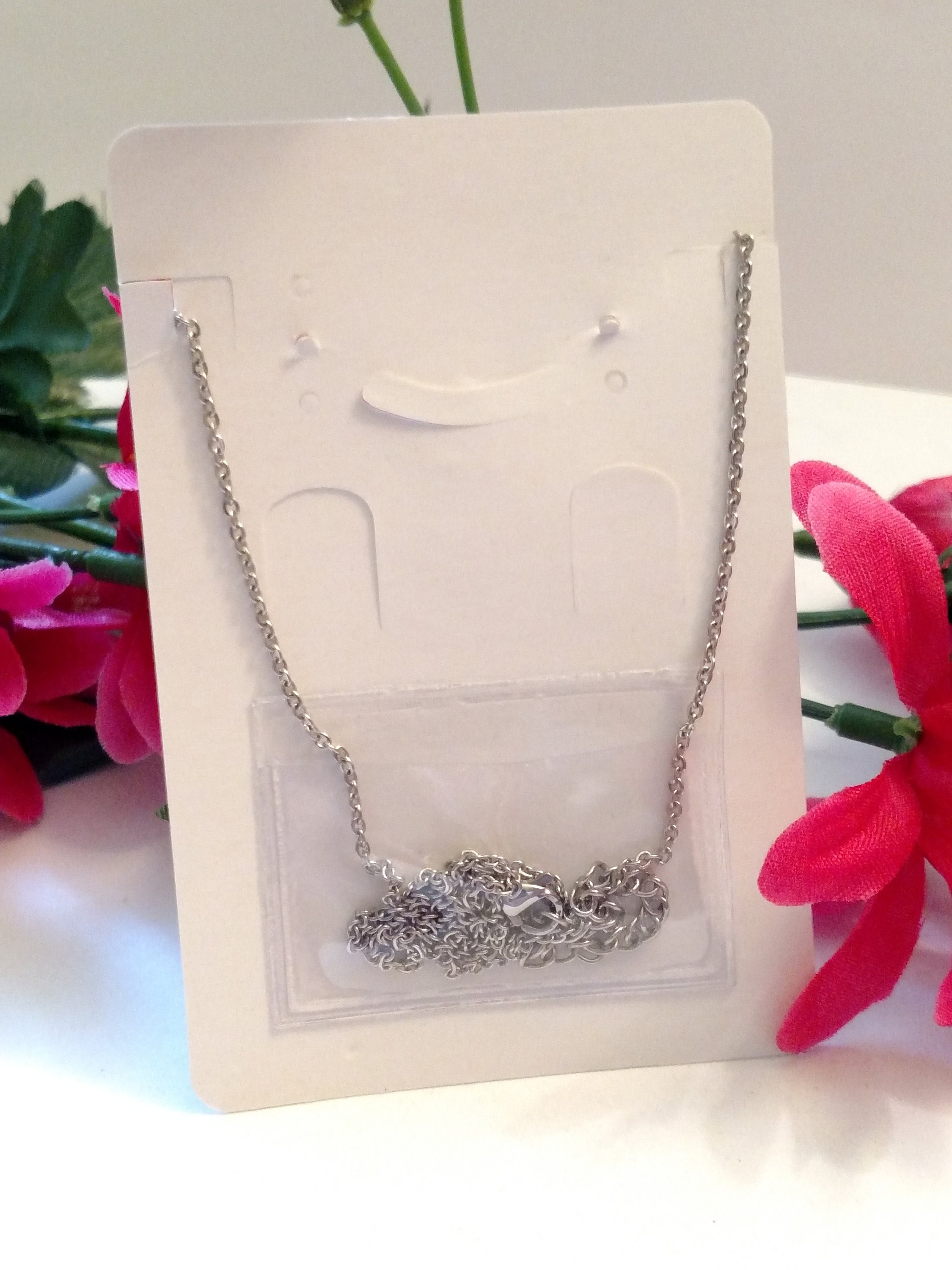 Adhesive Necklace Pouch Pocket For Necklace Cards Jewelry Etsy