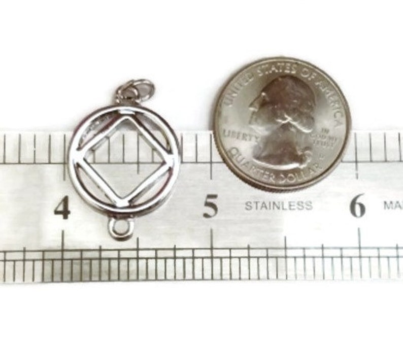 Narcotics Anonymous 30 Pc NA Large Connector Charm Pendants