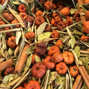 Pumpkin Butter Potpourri - Rich warm buttery Pumpkin Scented Potpourri