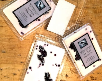 7oz Wax Melts | RAVENS HOLLOW | As Magical as the Crow himself, A Rich Sophisticated Black Cherry Fragrance that is Soft yet Sultry.