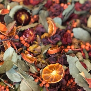 PEPPER & PEEL | Potpourri | A  Sweet and Spicy Citrus Blend of  Hot Chili Peppers and Sweet Tart Blood Oranges