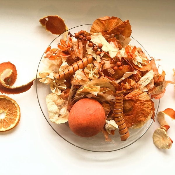 SUMMER CREAMSICLES POTPOURRI | Smells like a hot summer bike ride to the ice cream shop! | Orange Sherbert scented