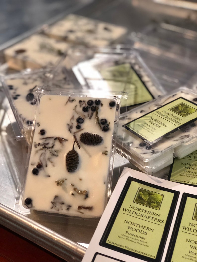 7oz Wax Melt NORTHERN WOODS Smells Like a Fresh Fir Tree Etsy