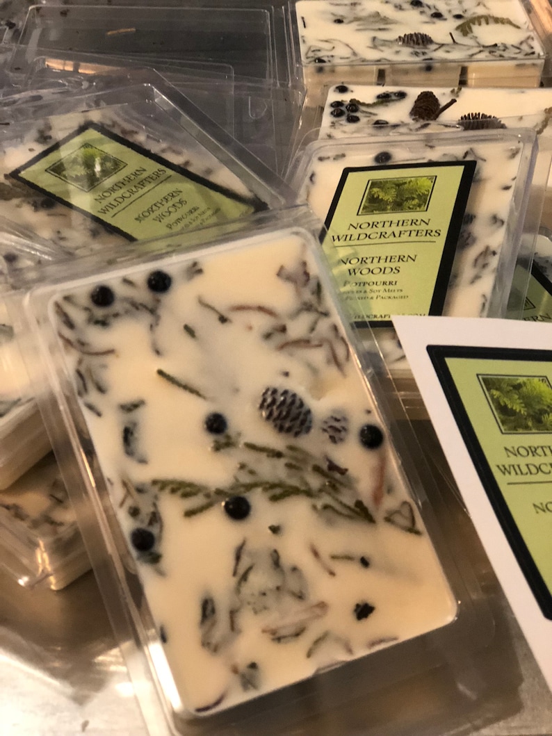 7oz Wax Melt NORTHERN WOODS Smells Like a Fresh Fir Tree Etsy