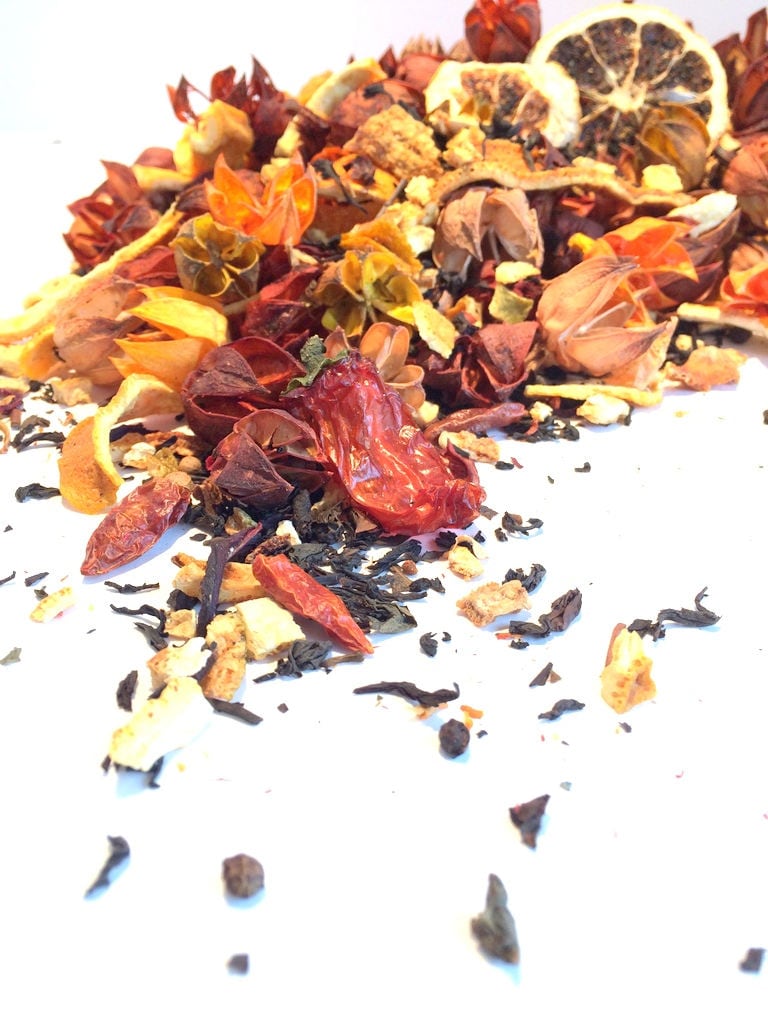Potpourri PEPPER & PEEL A Spicy Citrus Blend of Hot Chili Peppers and Sweet  Tart Blood Oranges the Organics Collection 