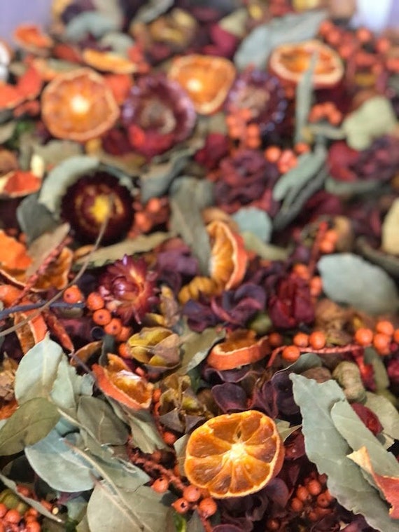 Potpourri PEPPER & PEEL A Spicy Citrus Blend of Hot Chili Peppers and Sweet  Tart Blood Oranges the Organics Collection 