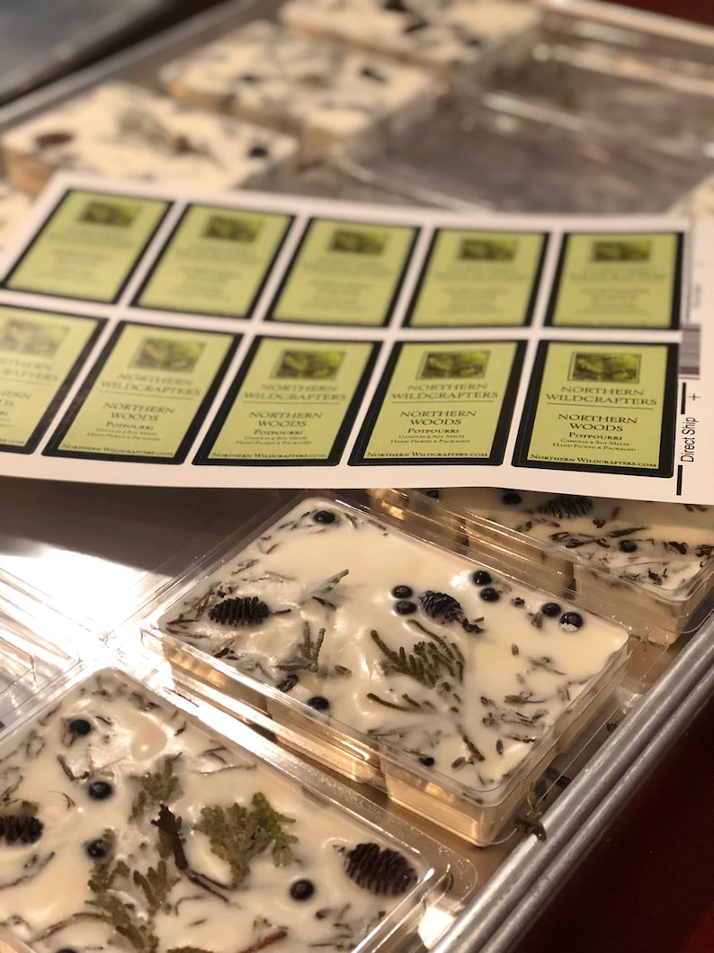 7oz Wax Melt NORTHERN WOODS Smells Like a Fresh Fir Tree Etsy