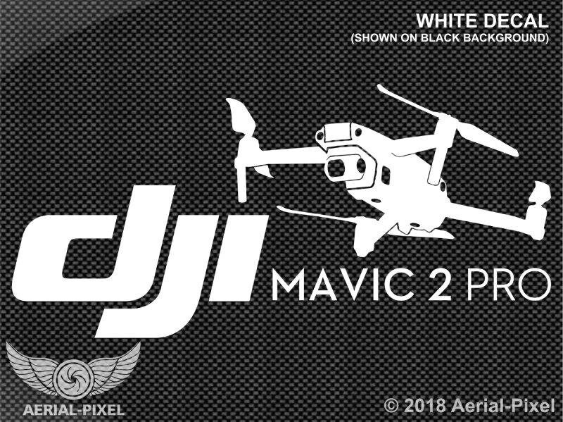 Choose Color DJI Mavic Pro Drone Pilot Decal Quadcopter FPV 