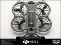 DJI Neo 2 Racing Stripes With Battery Decals Number #1-4