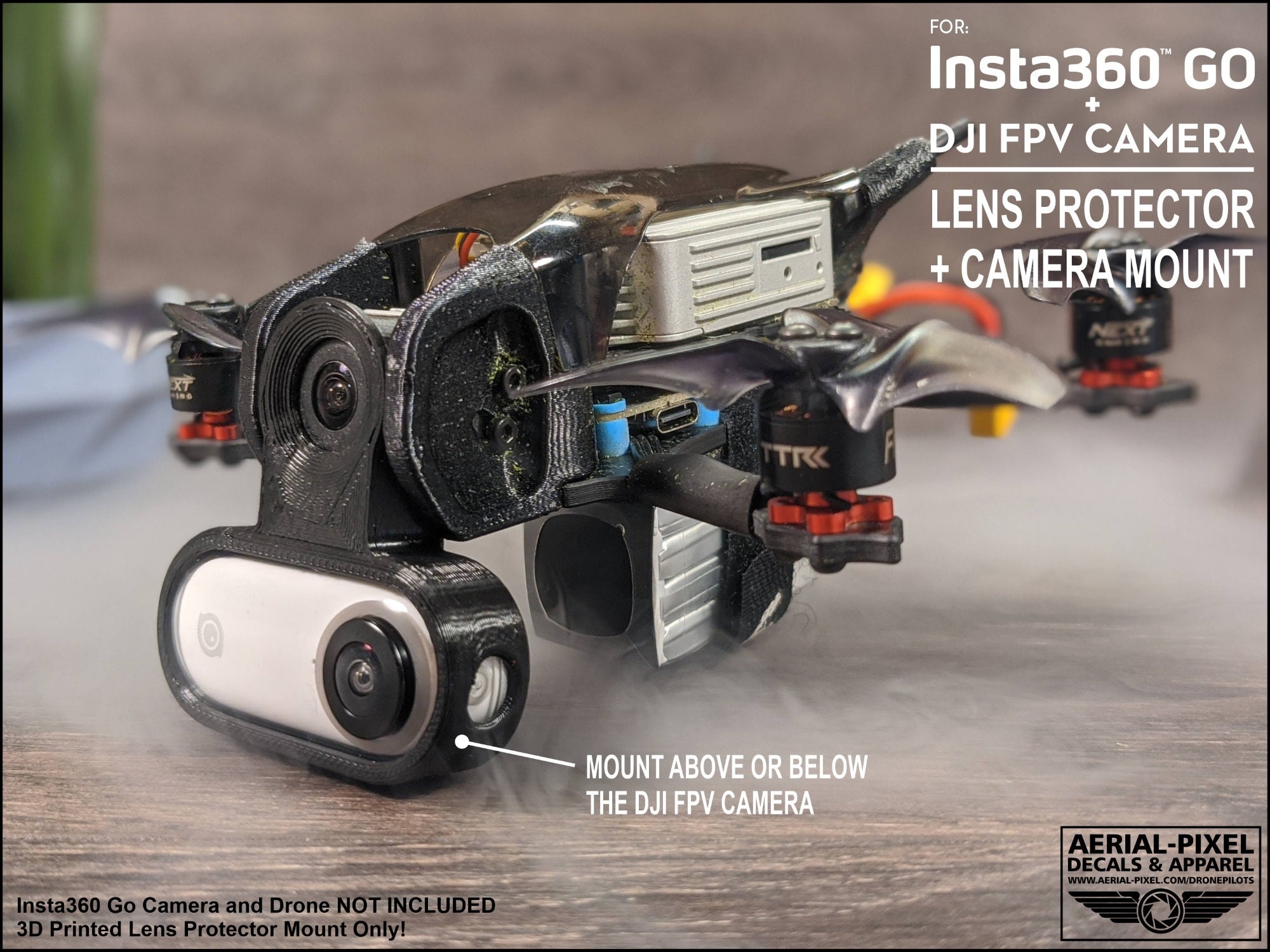 Kamerahalterung Für Insta360 GO Ultra - Desktop Ständer Mit Mehrfachwinkel, Schwarz