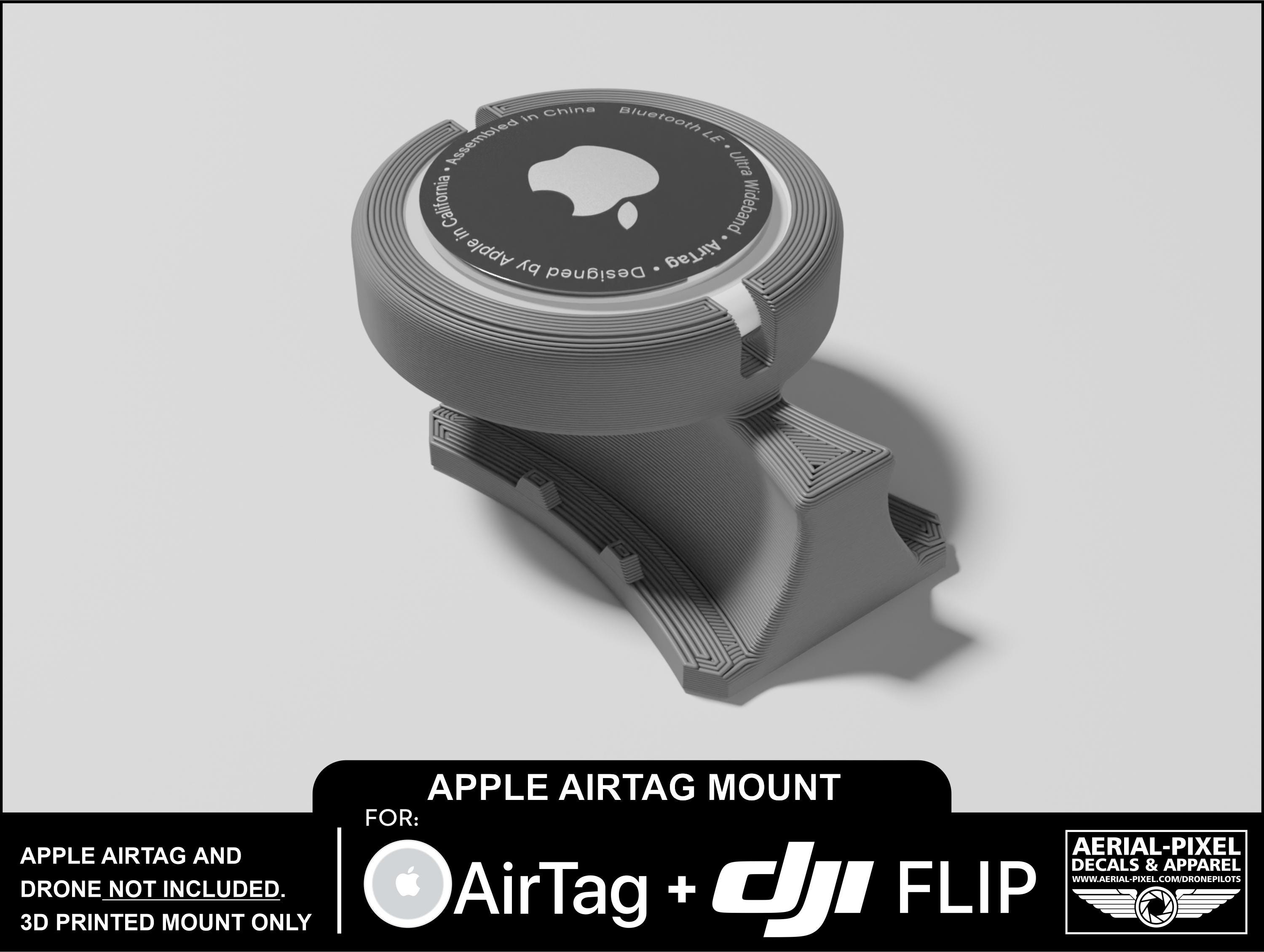 DJI Flip Apple AirTag Mount (airtag Not Included) - Etsy