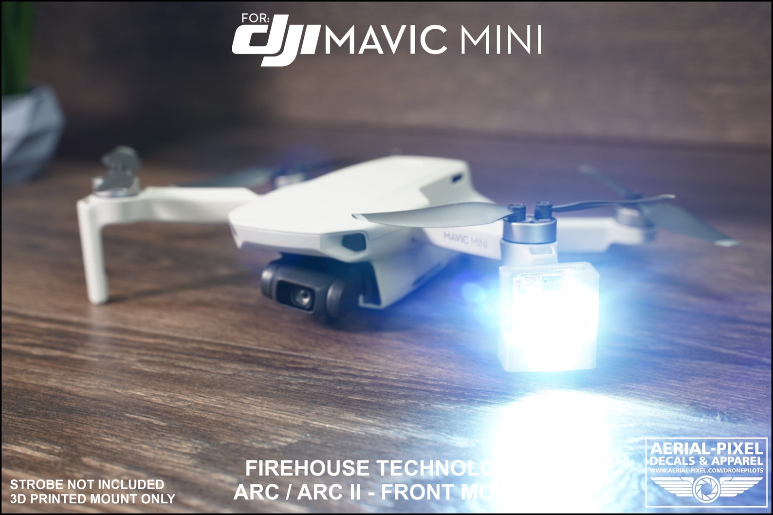 DJI Mavic Mini / Mini 2 Strobe Light Mount for Firehouse Etsy