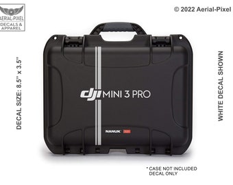 DJI Mini 3 Pro Hülle Aufkleber Sticker für Nanuk, Pelican, Go Professional und andere Drohnenhüllen