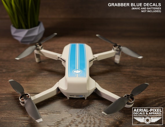 DJI Mavic Mini / Mini 2 Racing Stripes With Battery Decals - Etsy