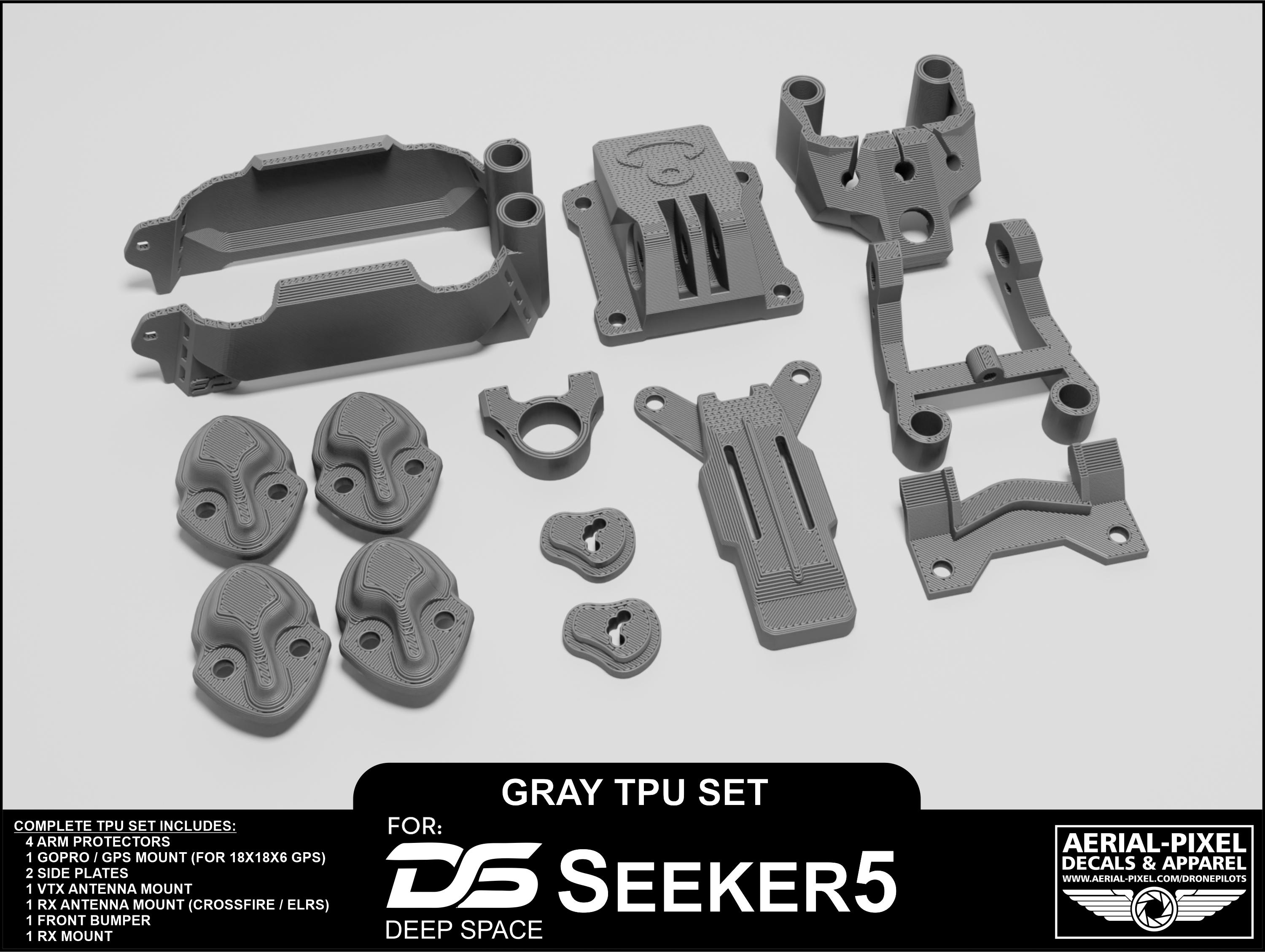 Deepspace Seeker5 TPU Protector Set - Choose From 10 Different