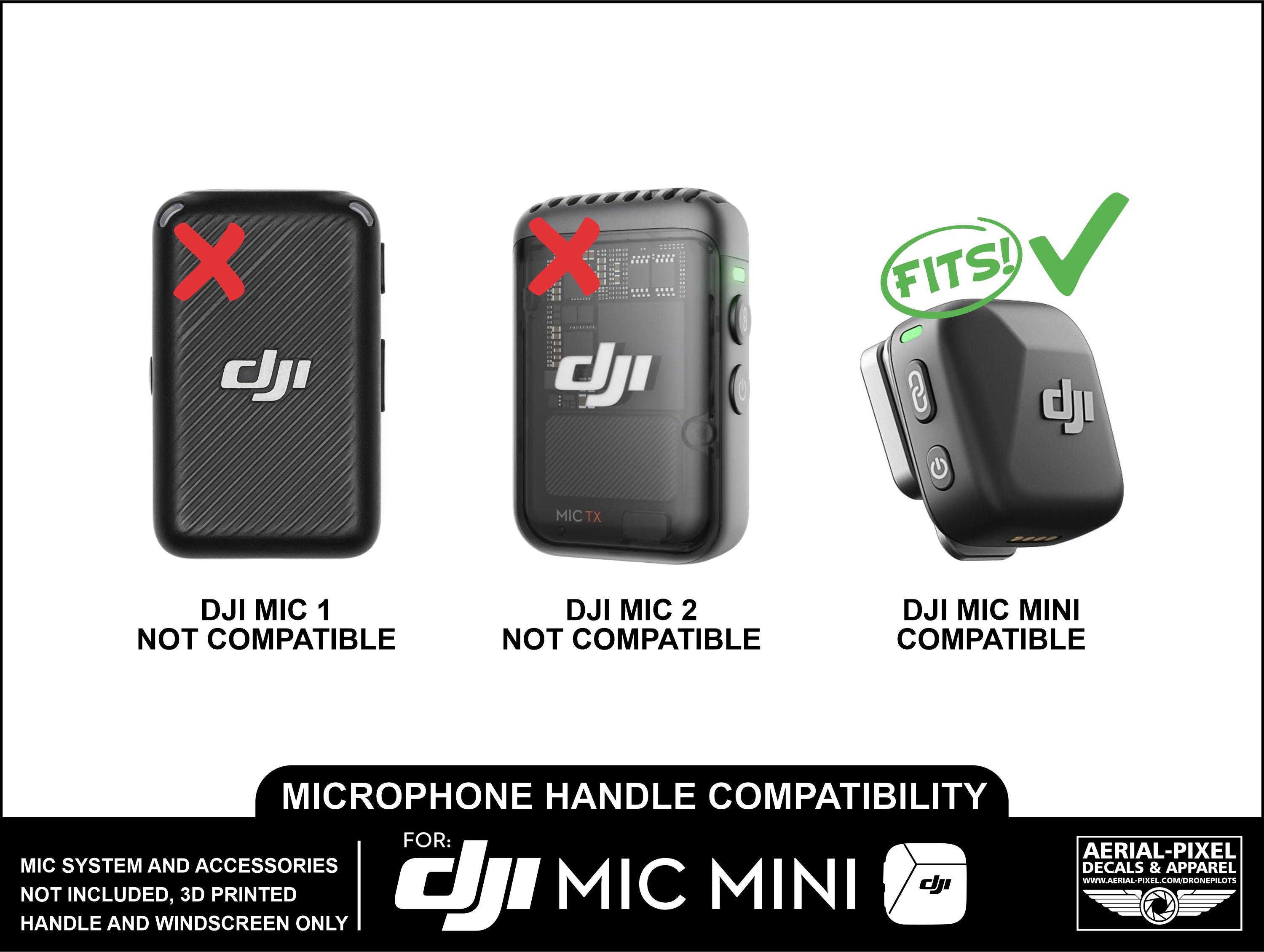 DJI Mic Mini Traditional Microphone Grip Interview Handle - Etsy Australia