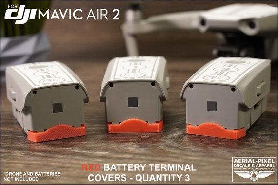 DJI Mavic Air 2 and Air 2S Battery Cover / Cap Flexible TPU 3D
