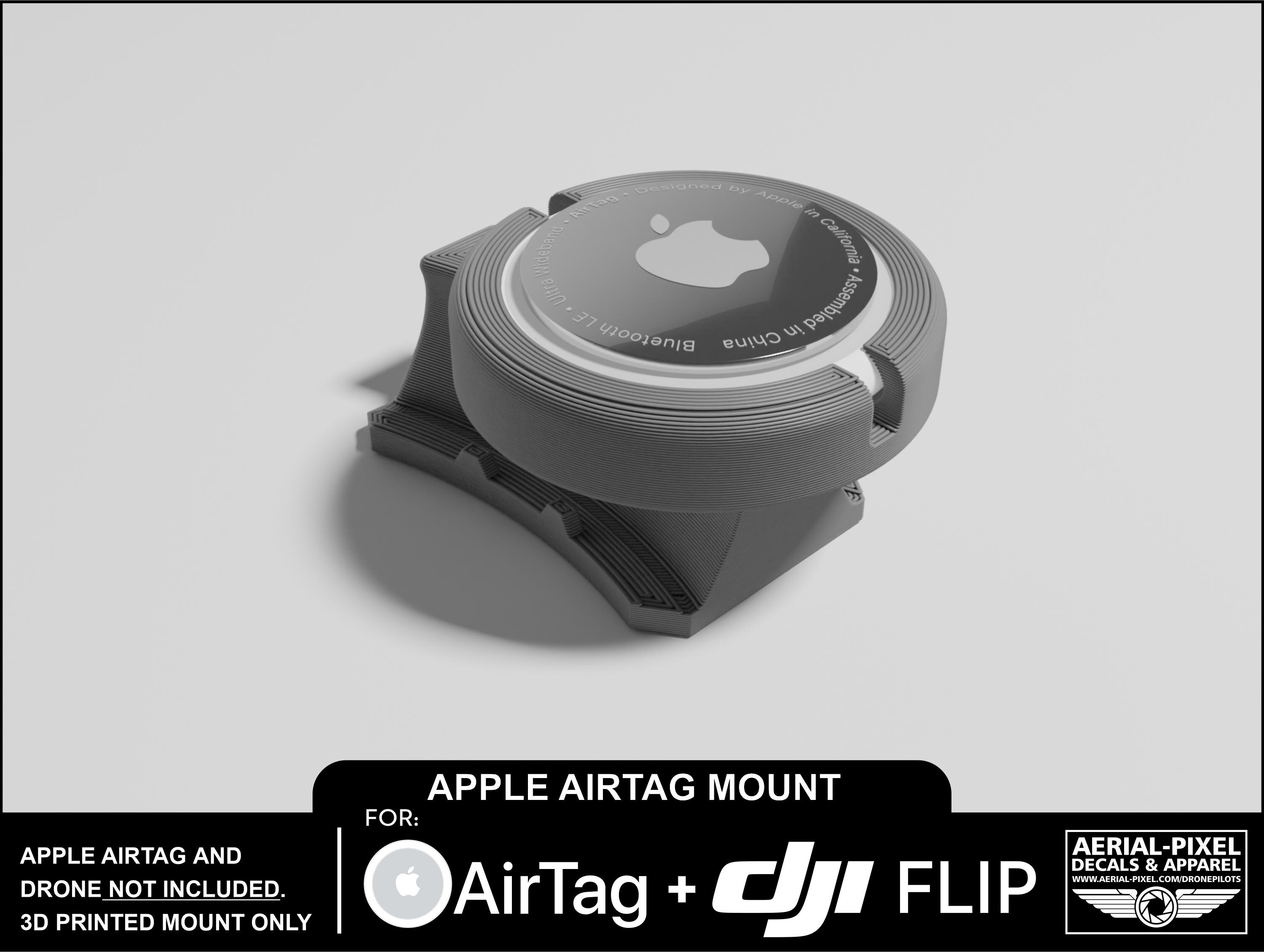 DJI Flip Apple AirTag Mount (airtag Not Included) - Etsy