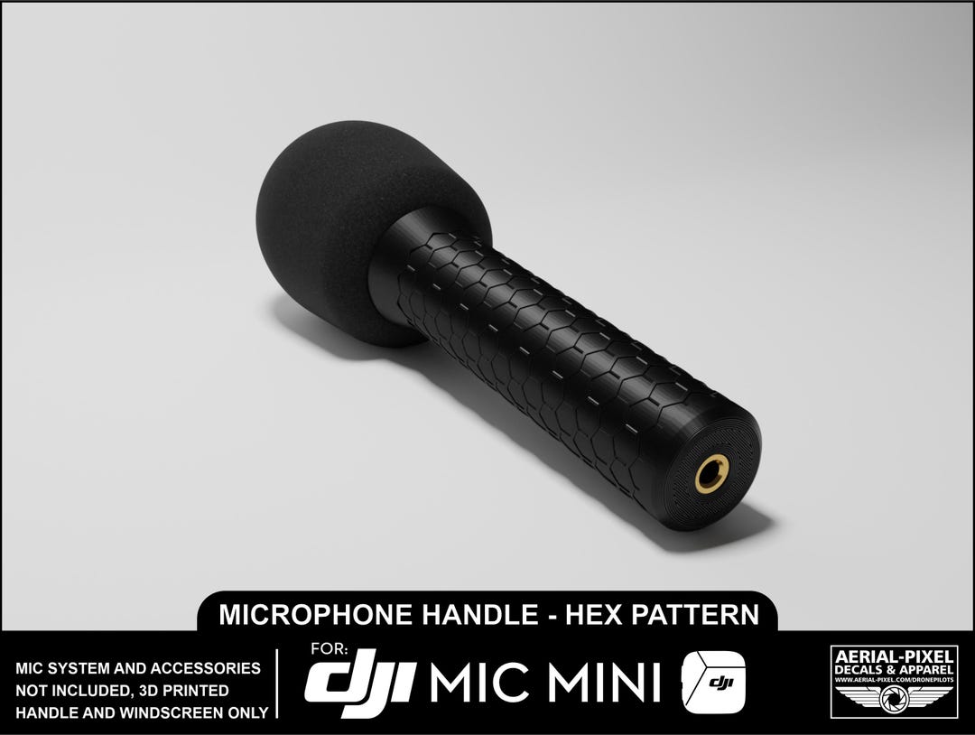 DJI Mic Mini Traditional Microphone Grip Interview Handle - Etsy