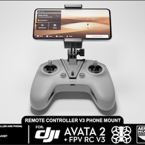 DJI FPV Remote Controller 3 Phone Mount For DJI Avata 2 and Neo Remote RC3