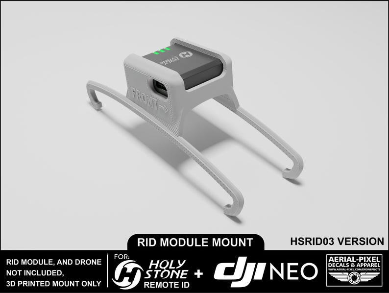 DJI Neo Holy Stone Remote ID Mount (module Not Included) - Etsy