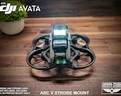 DJI AVATA Clip-on Strobe Mount for Firehouse Technology ARC