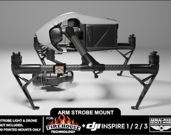 Firehouse Technologies ARC V, ARC V Pro und Micro Strobe Light Mounts für die Inspire 1, 2 und 3