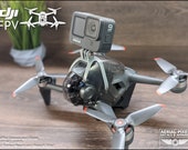 DJI FPV Combo Drone Gopro Action Mount 8 Different Colors - Etsy