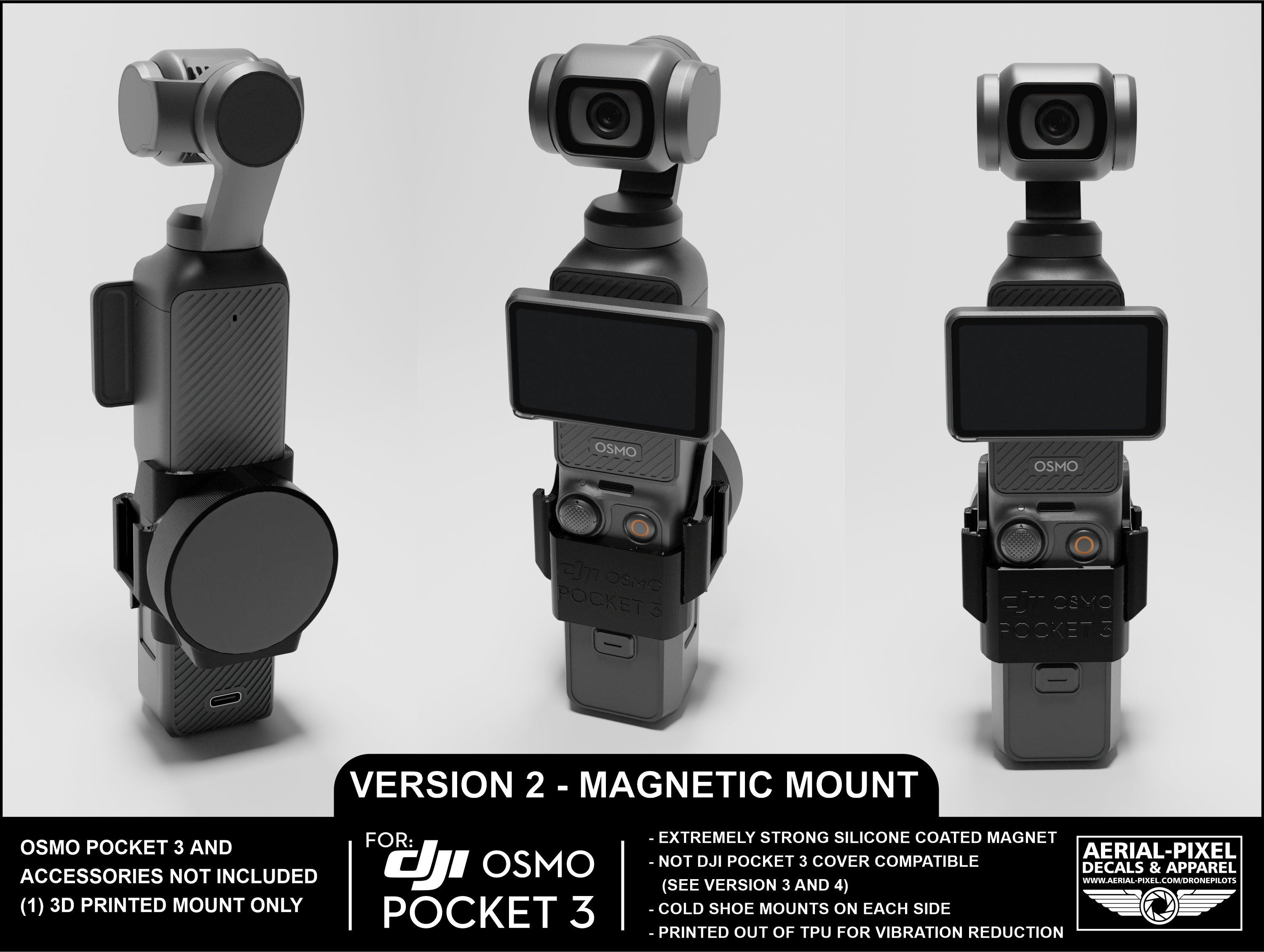 m*e様 DJI Osmo Pocket 3 + アクセサリー一式 Amazon.com: Accessory Kit for DJI Osmo Pocket 3, Magnetic Mount