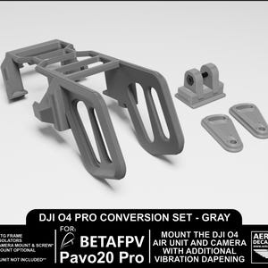 BetaFPV Pavo20 Pro and Nightfire DJI O4 Air Unit Pro Conversion Kit - Choose From 7 Colors