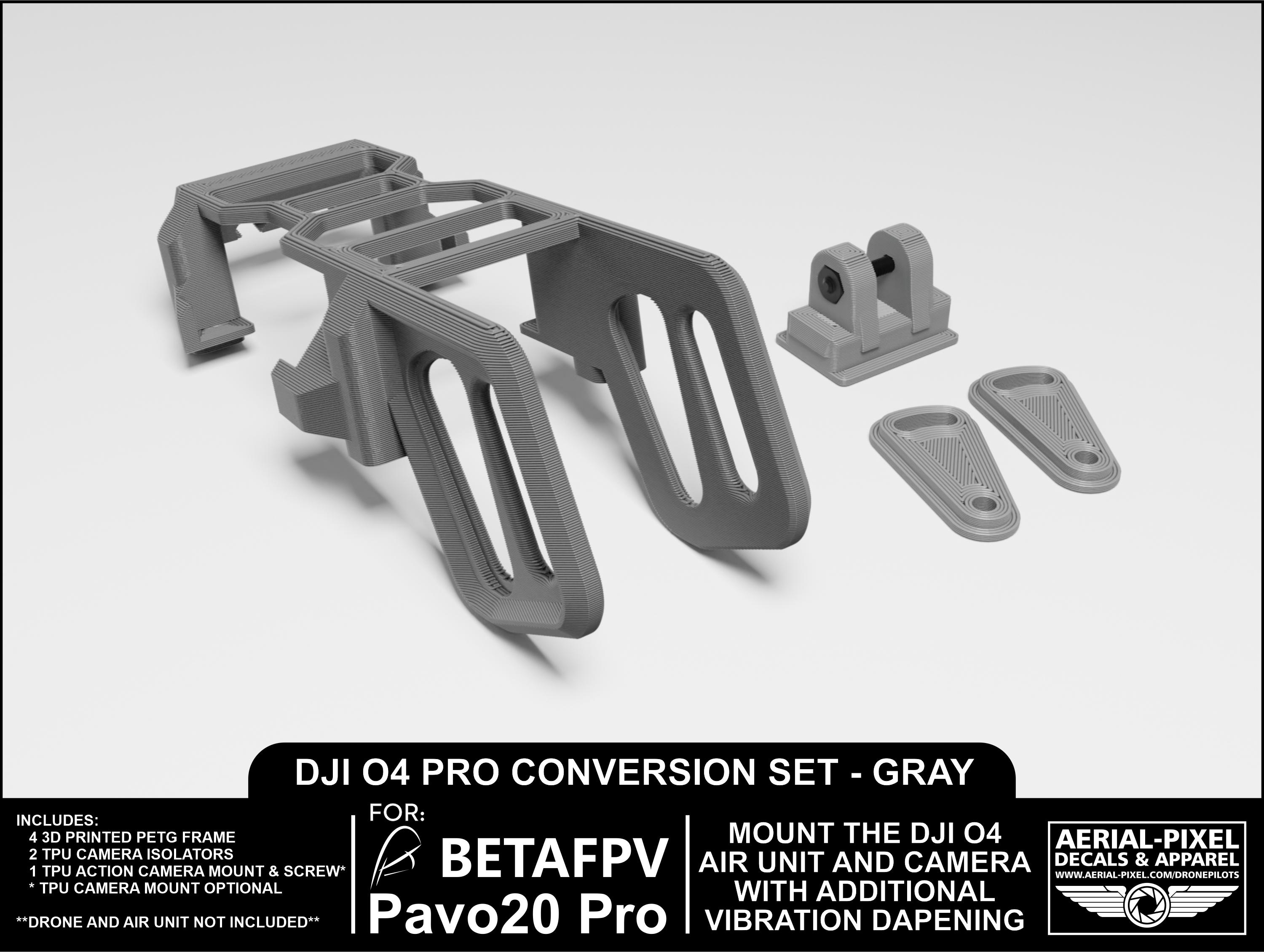 BetaFPV Pavo20 Pro と Nightfire DJI O4 Air Unit Pro 変換キット - 7 