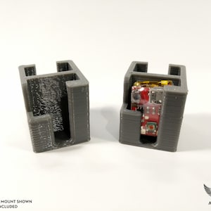 DJI Mavic Pro LED Strobe Light Mount for STROBON Cree, Flytron and Firehouse Tech Flexible 3D Printed
