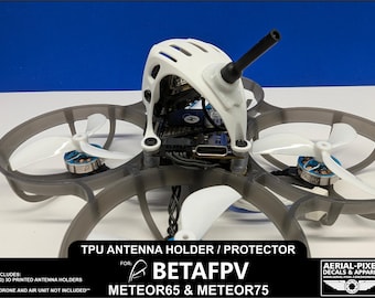 Supporto antenna BetaFPV Meteor65 Pro e Meteor75 Pro O4 TPU