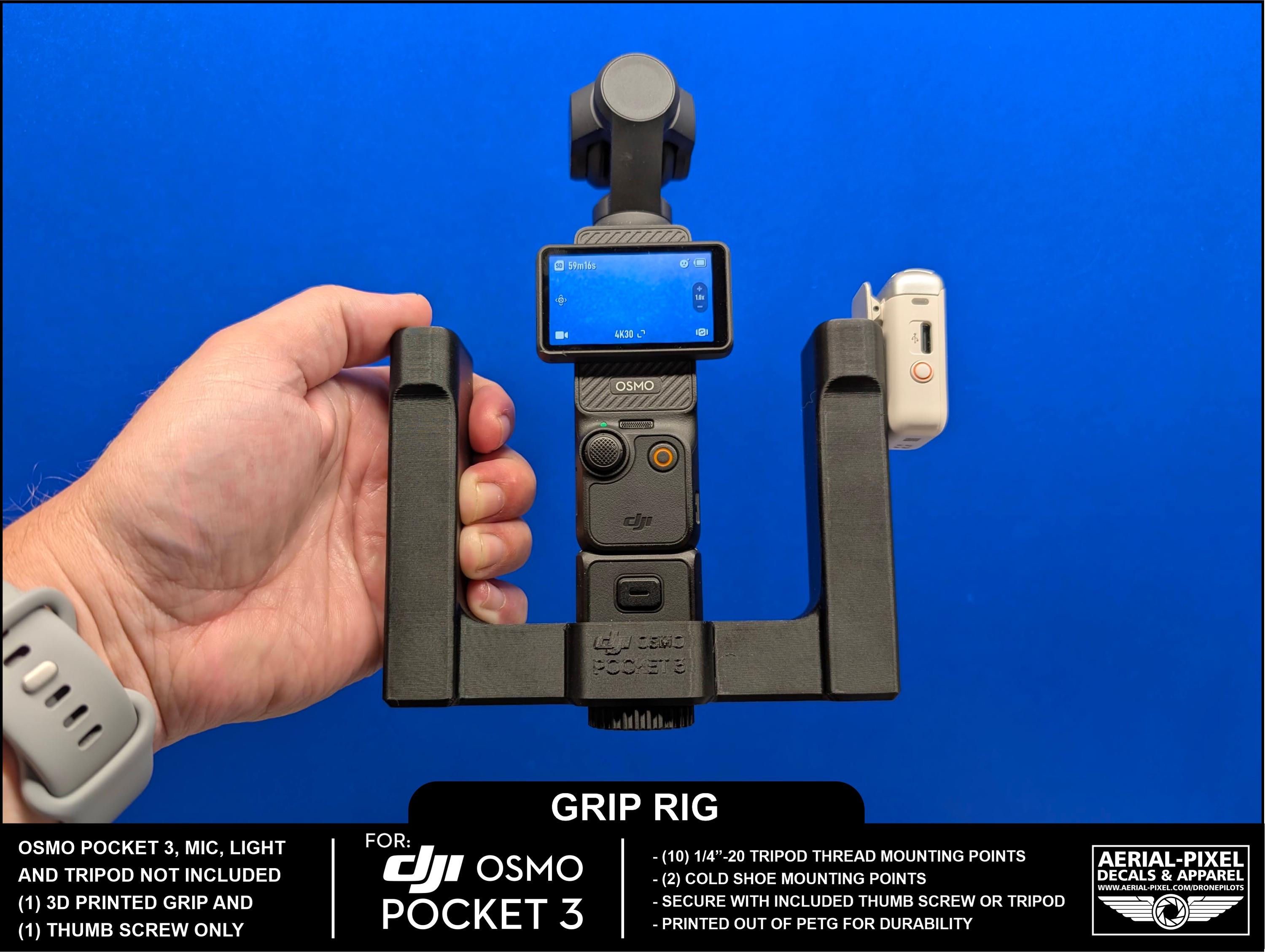 DJI OSMO Pocket 3 グリップリグ（その他の付属品は付属しません