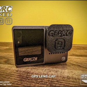 GEPRC Naked GoPro Camera GP9 GP10 or GP11 3D Printed TPU Lens Cap