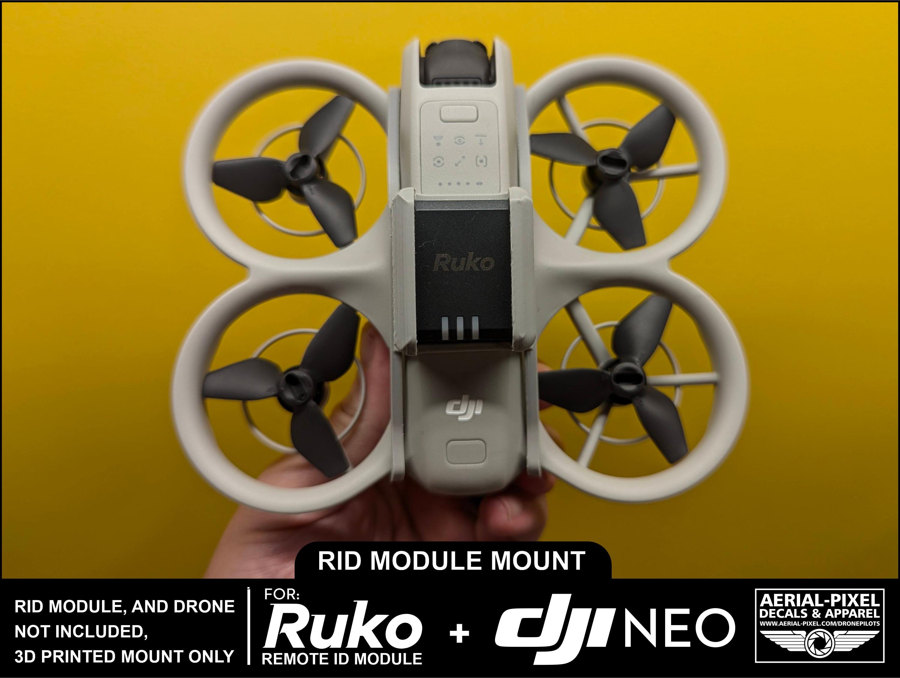 DJI Neo Ruko, Bwine, Veeniix, Holyton and Gleesfun Remote ID Mount