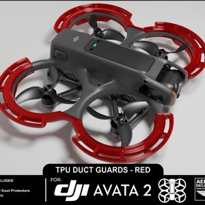 Protège-conduits DJI Avata 2 Choisissez parmi 10 couleurs Rouge