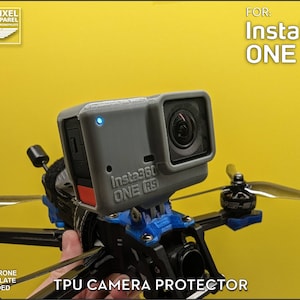 Insta360 One RS-beschermer en camerahouder (GoPro-vingers) - keuze uit 9 kleuren