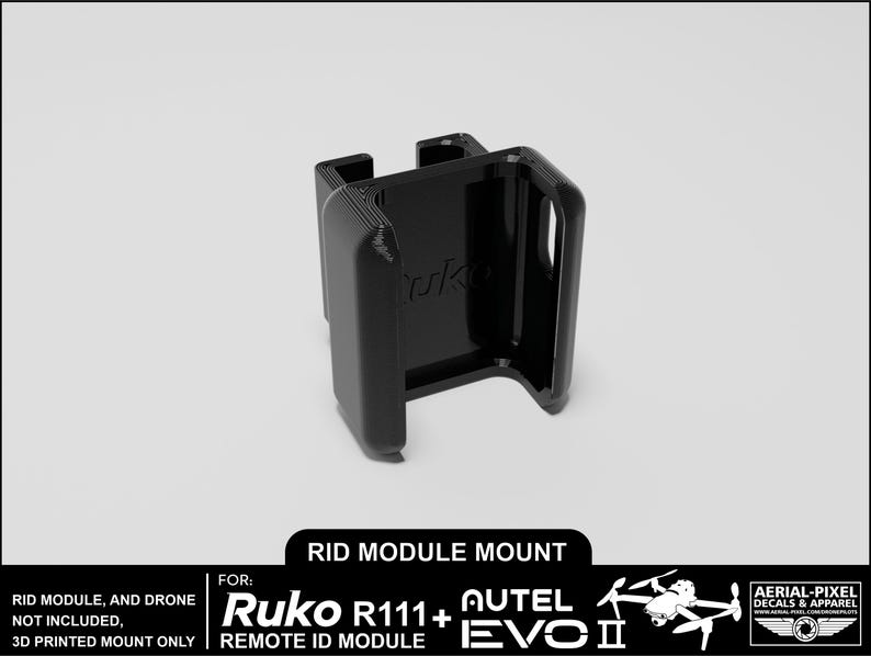 Autel EVO II Ruko R111 Remote ID Module Mount (module Not Included) - Etsy