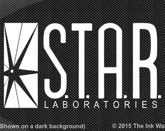Star Labs Laboratories Logo PENDANT  comes with 20" Link chain DC Comics Flash 