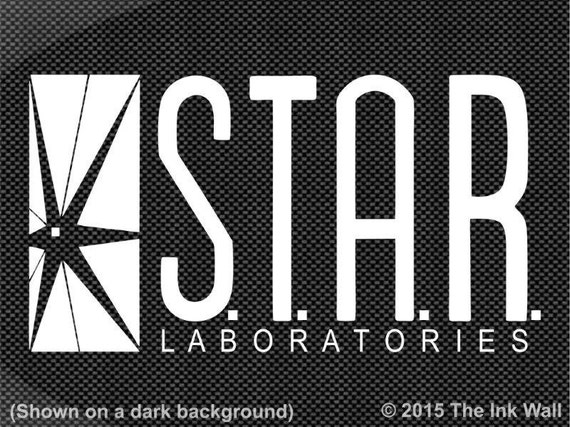 Star Labs S T A R Laboratories Window Decal Sticker The Etsy
