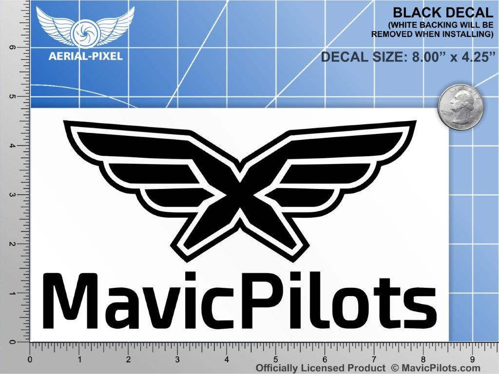 Case Decal Sticker Drone DJI Mavic Pro Officially Licensed MavicPilots Window 
