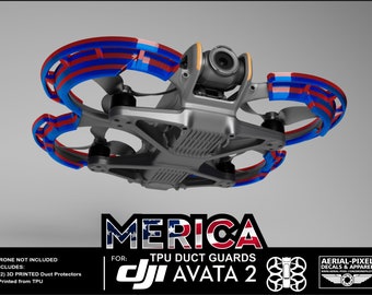 DJI Avata 2 Duct Guards / Protectors - 2 Color Version! Choose from 10 Color Combos!